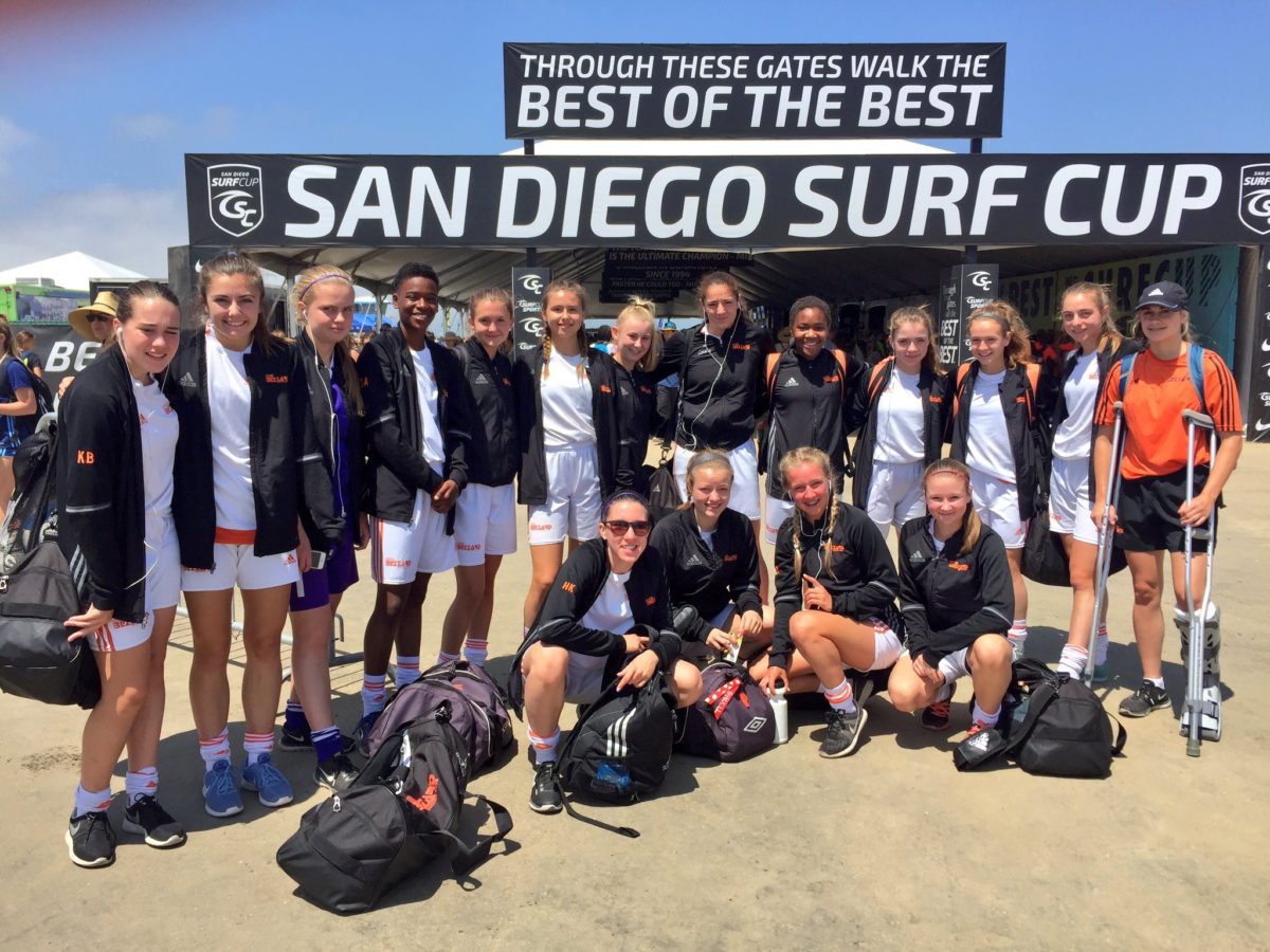 Blizzard 01s Girls Take on the San Diego Surf Cup! Calgary Blizzard