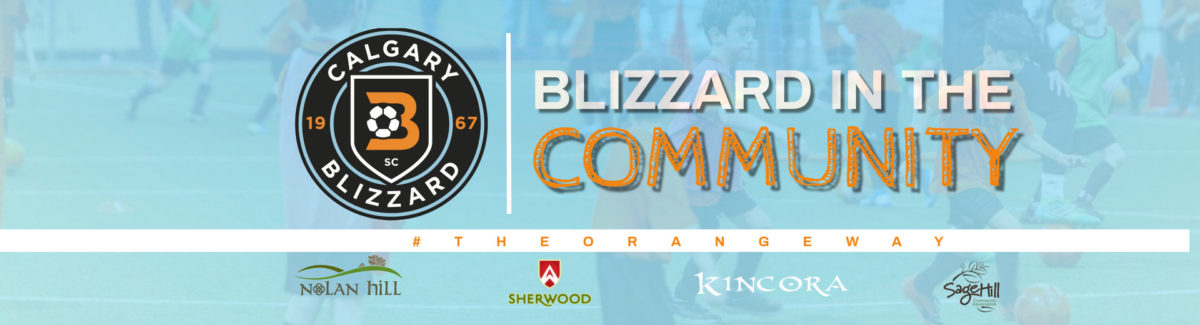 Blizzard In the Community – Calgary Blizzard Soccer Club